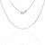 Cadena forzada plata 45cm