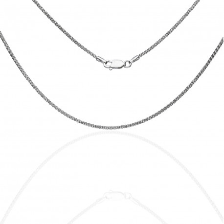 Cadena coreana plata 40cm