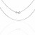 Cadena plata bolitas 40cm