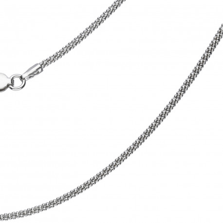 Cadena coreana plata 45cm
