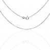 Cadena plata bolitas 45cm