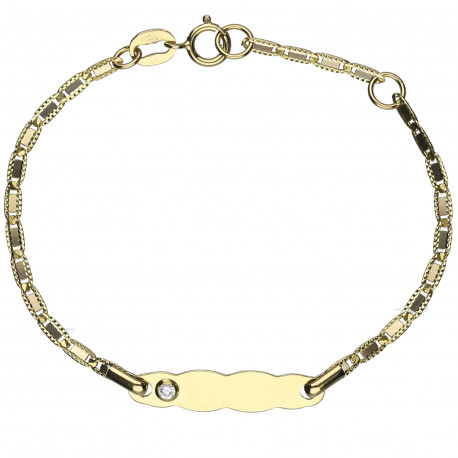 Esclava bebé fantasía Oro 18K