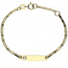 Esclava bebé fantasía Oro 18K