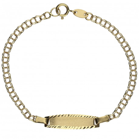 Esclava bebé húngara Oro 18K