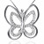Colgante ¨Butterfly¨ Oro 18k circonitas