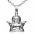 Colgante Angelito plata 1ªLey 24mm