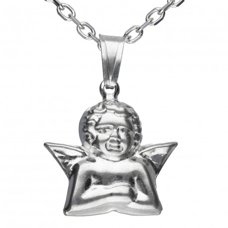 Colgante Angelito plata 1ªLey 24mm
