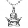 Colgante Angelito plata 1ªLey 24mm