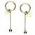 Pendientes ¨Sophie¨ Oro 18K 