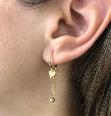 Pendientes ¨Sophie¨ Oro 18K 