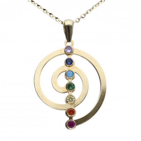 Colgante ¨Nahwa¨Oro 18K
