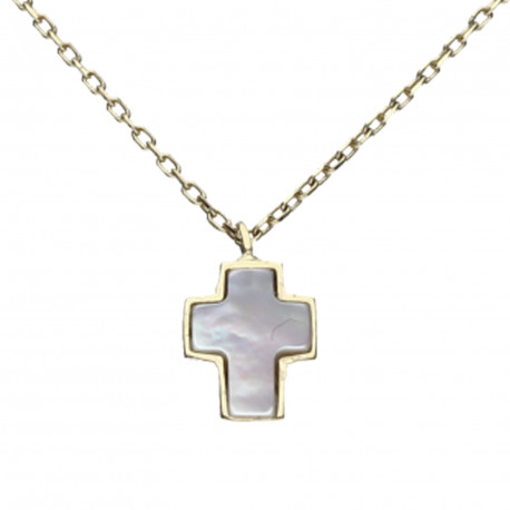 Gargantilla ¨Cruz¨ Oro 18K 