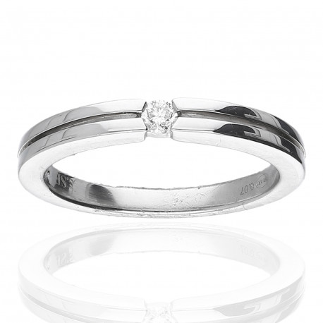 Anillo "Carla" Oro 18K diamante