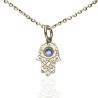 Colgante Mano Fátima mini Oro 18K 