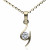 Colgante Oro 18K circonita