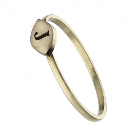 Anillo ¨Letter¨ Oro 18K