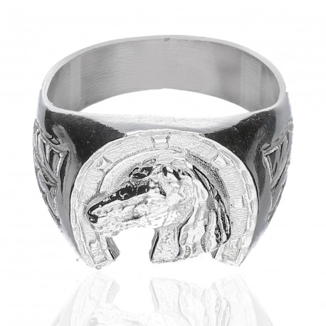 Anillo plata 1ªLey Caballo