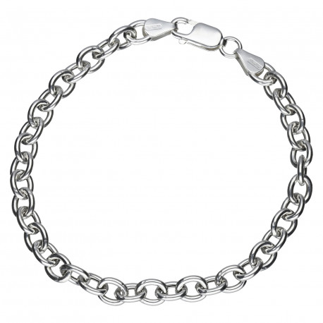 Pulsera Rolo plata 1ªLey