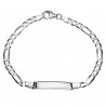 Esclava plata eslabón Cartier