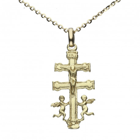 Cruz Caravaca Oro 18K 23mm