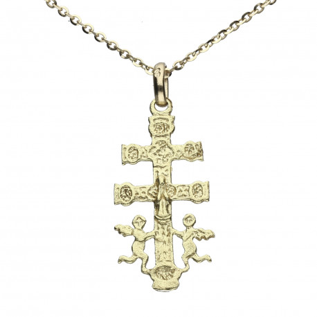 Cruz Caravaca Oro 18K 23mm