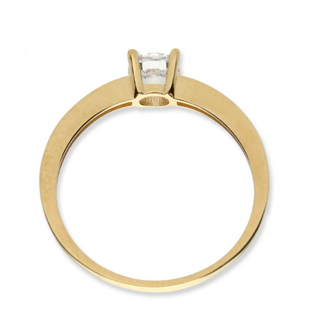 Anillo ¨Phanie¨ Oro amarillo 18K circonitas
