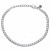 Pulsera riviere plata circonitas