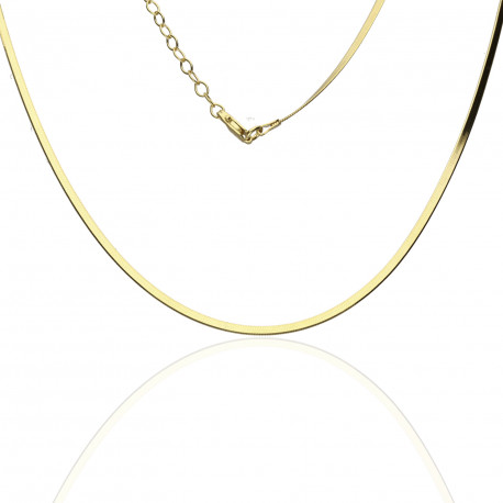 Gargantilla ¨Slim¨ plata chapada 2mm