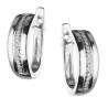 Pendientes ¨Aria¨oro 18k y diamantes 