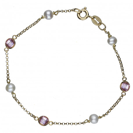 Pulsera ¨Alma¨ Oro 18K