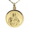 Medalla Virgen Inmaculada Oro 18K 