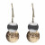 Pendientes ¨Disc¨Oro 18K