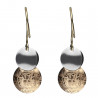 Pendientes ¨Disc¨Oro 18K