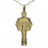 Medalla Virgen Pilar Oro 18K 23mm