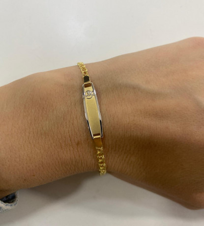 Esclava "Carla" Oro 18K