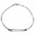 Esclava "Daniela" Oro blanco 18K