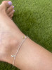 TOBILLERA PLATA DELFINES