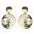 Pendientes ¨Maldivas¨Oro 18K perla cultivada