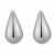 Pendientes Gota plata 1ªLey