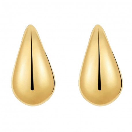 Pendientes Gota plata chapada 1ªLey