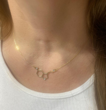 Gargantilla Serotonina Oro 18K