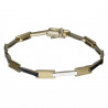 Pulsera articulada Oro 18K bicolor