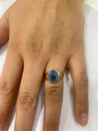 Sello Heráldica Vilchez Oro 18K