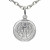 Medalla plata San Benito 16mm