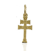 Cruz Caravaca de la Cruz Oro 18K 14mm