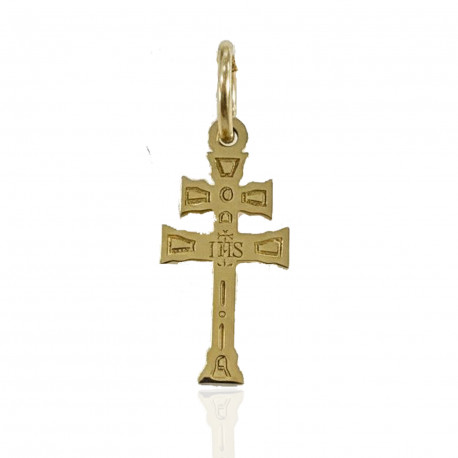 Cruz Caravaca de la Cruz Oro 18K 14mm