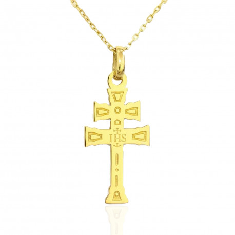 Cruz Caravaca de la Cruz Oro 18K 19mm