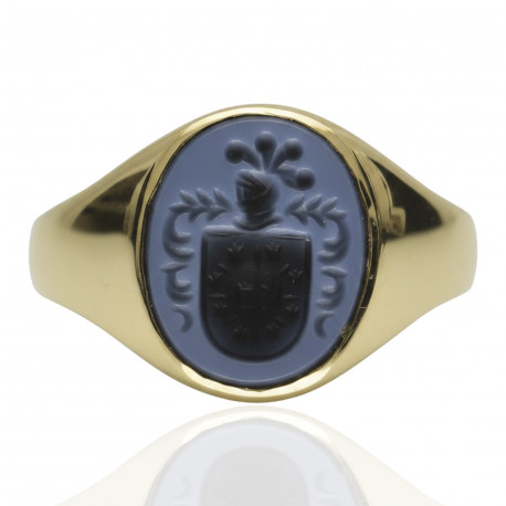 Sello Heráldica Vilchez Oro 18K