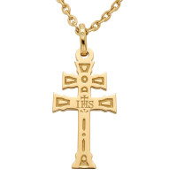 Cruz Caravaca de la Cruz Oro 18K 30mm